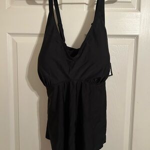 Torrid Black Swimsuit top and bottoms Size 4